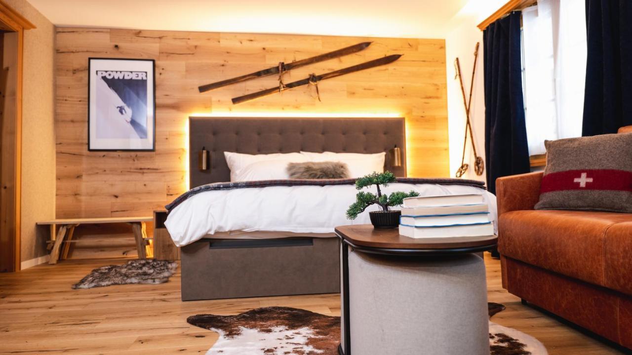 Wunderstay Alpine 3 Chic Studio Central Location Klosters Ngoại thất bức ảnh