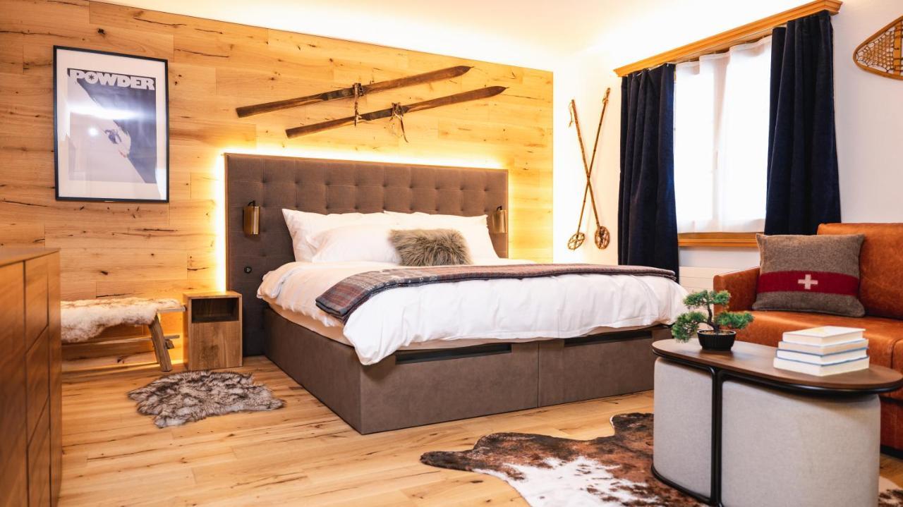 Wunderstay Alpine 3 Chic Studio Central Location Klosters Ngoại thất bức ảnh