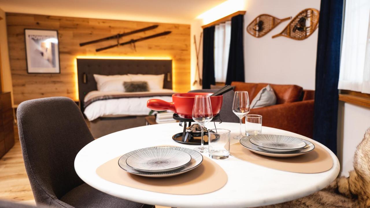 Wunderstay Alpine 3 Chic Studio Central Location Klosters Ngoại thất bức ảnh