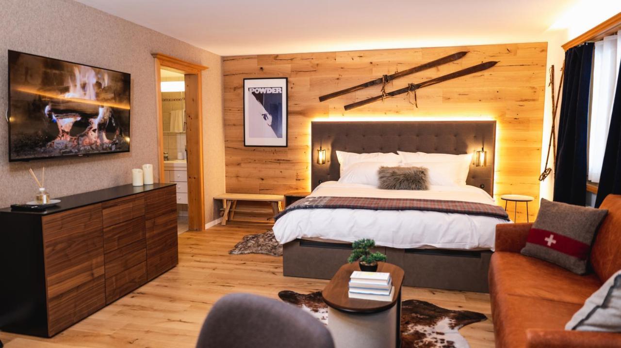 Wunderstay Alpine 3 Chic Studio Central Location Klosters Ngoại thất bức ảnh